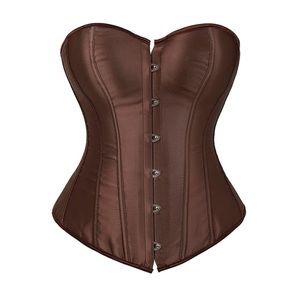 brown corset top